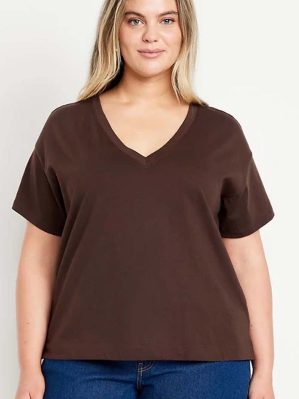 Old Navy NWT Brown cotton short sleeve tee shirt bundle (2) size XL - Picture 2 of 13